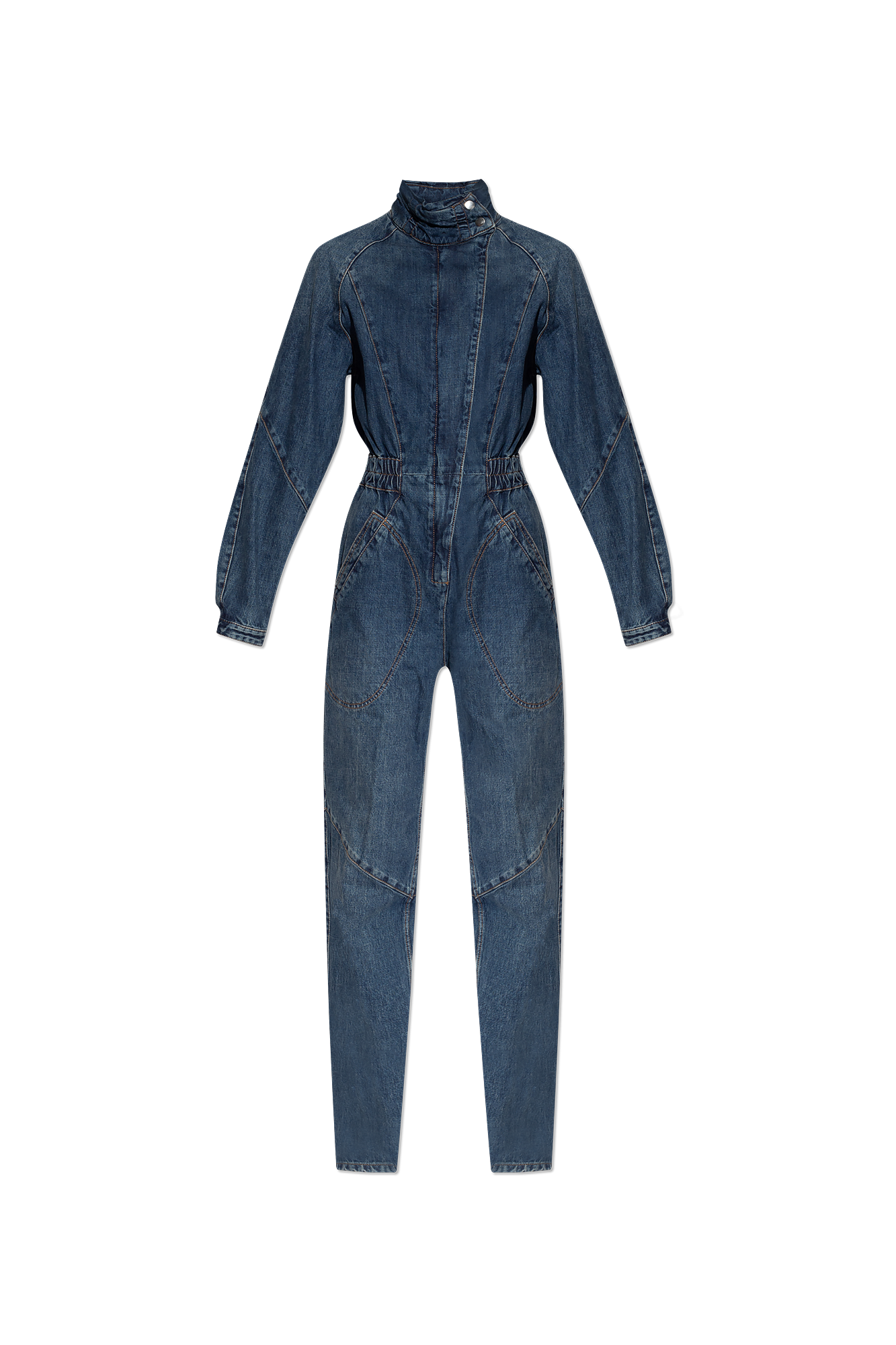 Navy blue ‘Kimea’ denim jumpsuit Isabel Marant Vitkac Germany